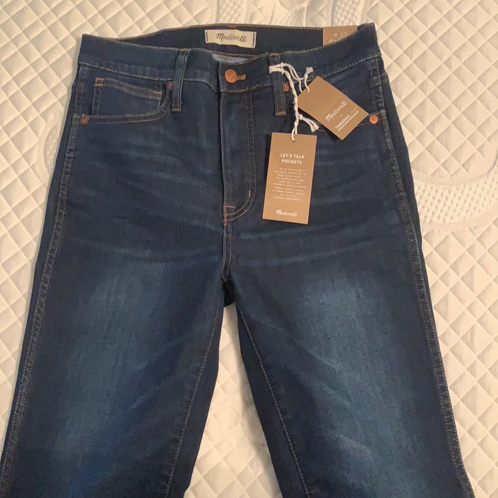 Madewell 10 inch high rise skinny new with tags